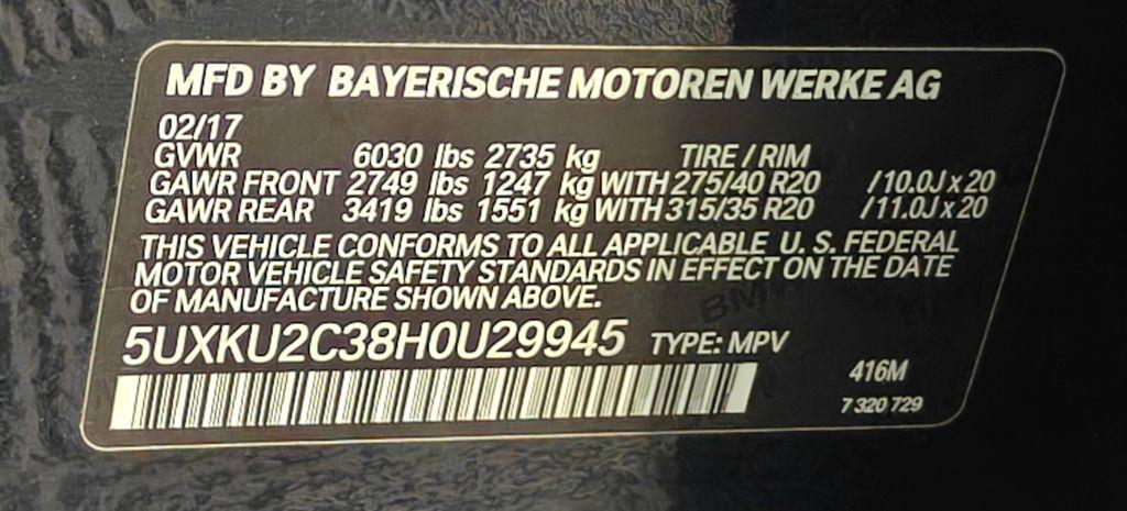 2017 BMW X6 xDrive35i