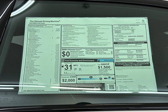 2026 BMW 5 Series 530i