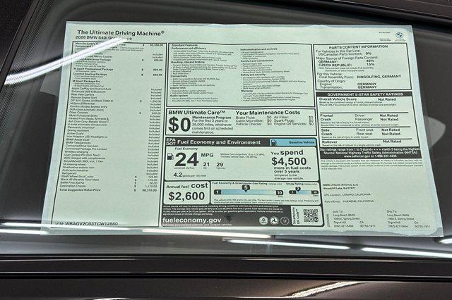 2026 BMW 840 Gran Coupe i