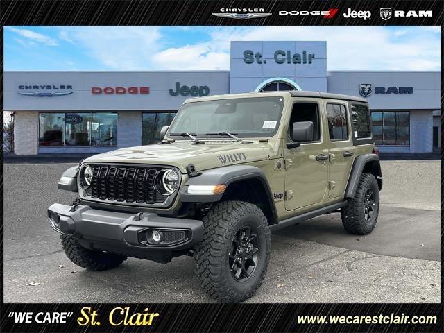 2026 Jeep Wrangler WRANGLER 4-DOOR WILLYS 2026 Jeep Wrangler WRANGLER 4-DOOR WILLYS