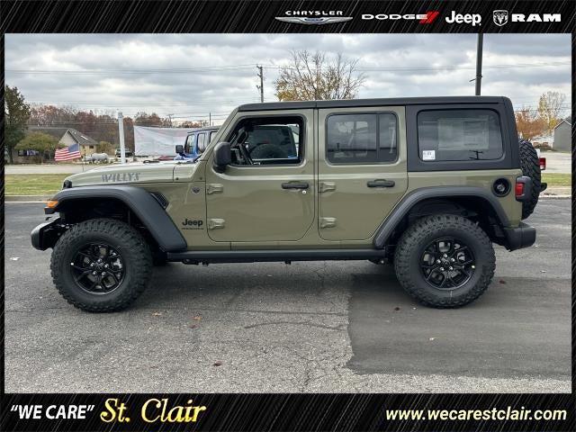 2026 Jeep Wrangler WRANGLER 4-DOOR WILLYS 2026 Jeep Wrangler WRANGLER 4-DOOR WILLYS