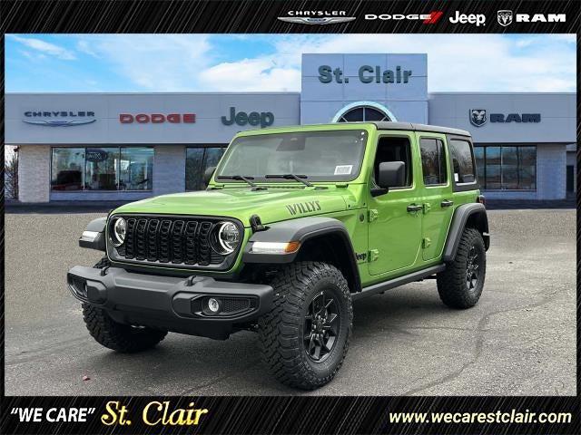 2026 Jeep Wrangler WRANGLER 4-DOOR WILLYS 2026 Jeep Wrangler WRANGLER 4-DOOR WILLYS