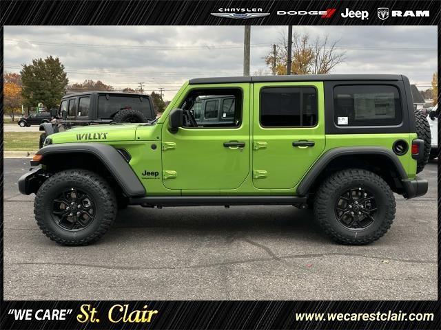 2026 Jeep Wrangler WRANGLER 4-DOOR WILLYS 2026 Jeep Wrangler WRANGLER 4-DOOR WILLYS