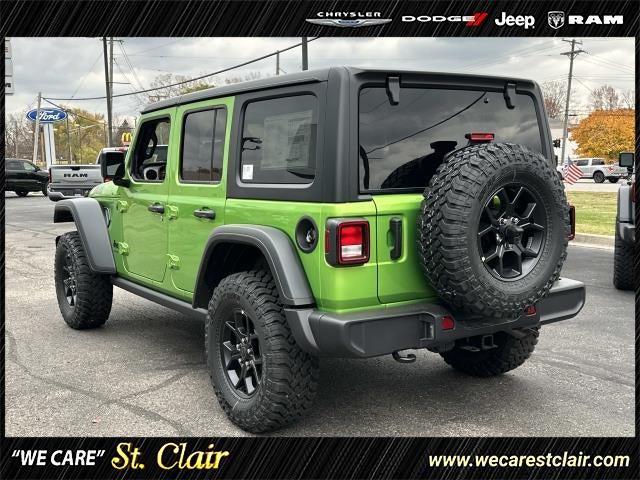 2026 Jeep Wrangler WRANGLER 4-DOOR WILLYS 2026 Jeep Wrangler WRANGLER 4-DOOR WILLYS