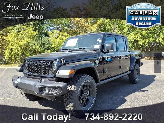 2025 Jeep Gladiator GLADIATOR WILLYS 4X4 2025 Jeep Gladiator GLADIATOR WILLYS 4X4