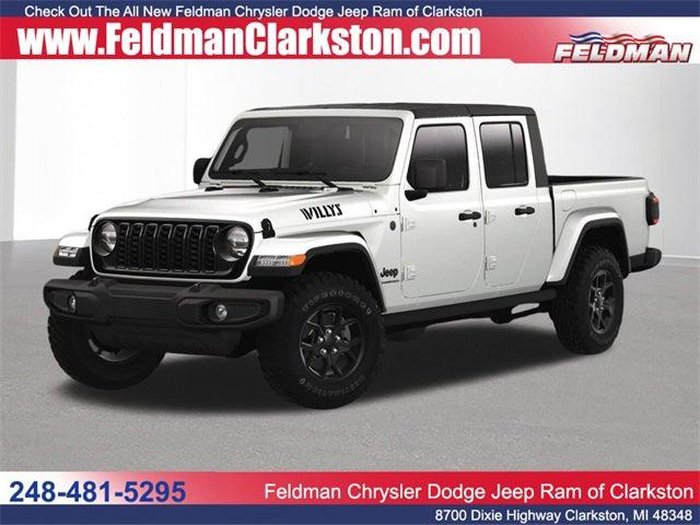 2025 Jeep Gladiator GLADIATOR WILLYS 4X4 2025 Jeep Gladiator GLADIATOR WILLYS 4X4