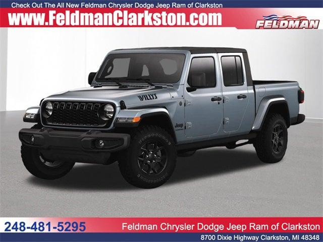 2025 Jeep Gladiator GLADIATOR WILLYS 4X4 2025 Jeep Gladiator GLADIATOR WILLYS 4X4