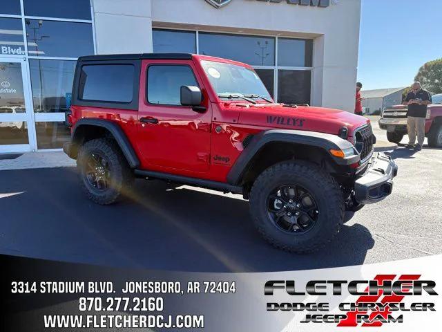 2026 Jeep Wrangler WRANGLER 2-DOOR WILLYS 2026 Jeep Wrangler WRANGLER 2-DOOR WILLYS