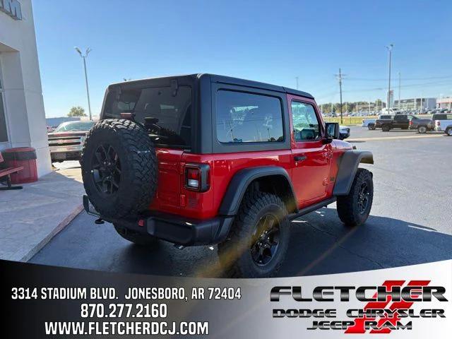 2026 Jeep Wrangler WRANGLER 2-DOOR WILLYS 2026 Jeep Wrangler WRANGLER 2-DOOR WILLYS