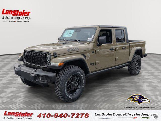 2025 Jeep Gladiator GLADIATOR WILLYS 4X4 2025 Jeep Gladiator GLADIATOR WILLYS 4X4