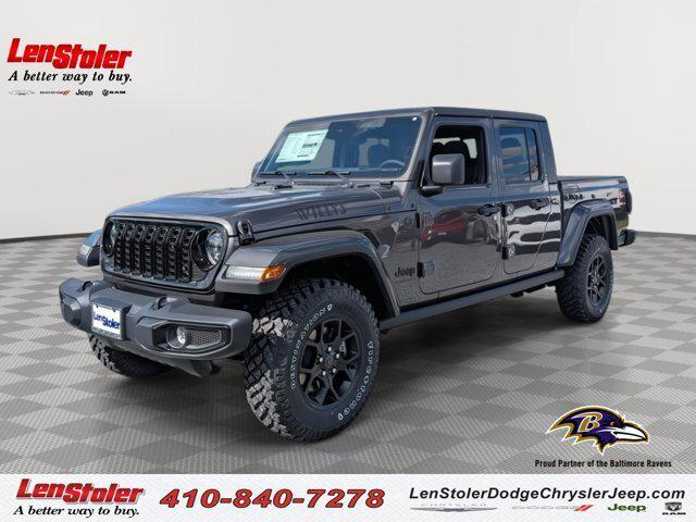 2025 Jeep Gladiator GLADIATOR WILLYS 4X4 2025 Jeep Gladiator GLADIATOR WILLYS 4X4