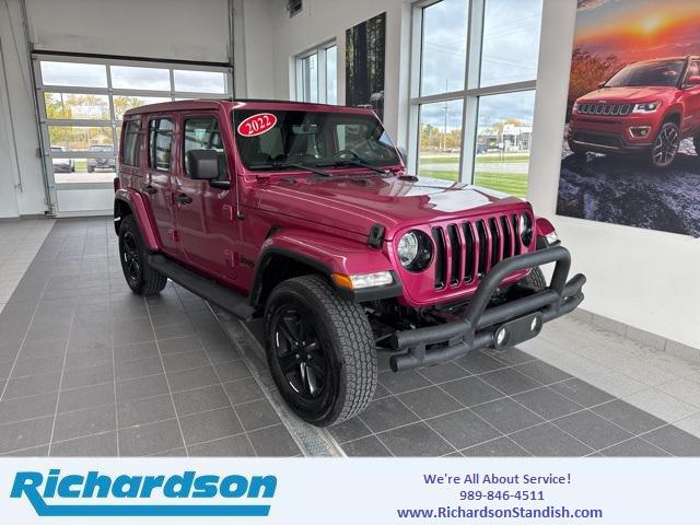 2022 Jeep Wrangler Unlimited Sahara Altitude 4x4 2022 Jeep Wrangler Unlimited Sahara Altitude 4x4