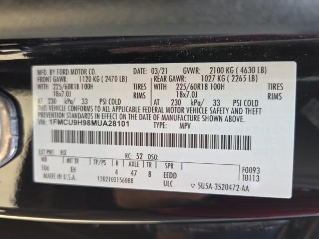 2021 Ford Escape SEL