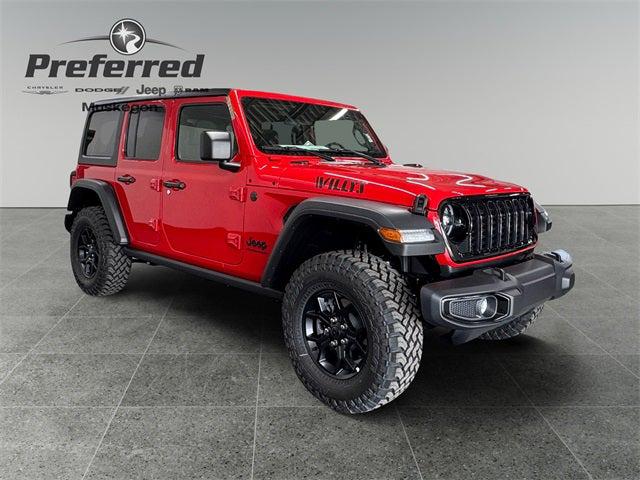 2025 Jeep Wrangler WRANGLER 4-DOOR WILLYS 2025 Jeep Wrangler WRANGLER 4-DOOR WILLYS