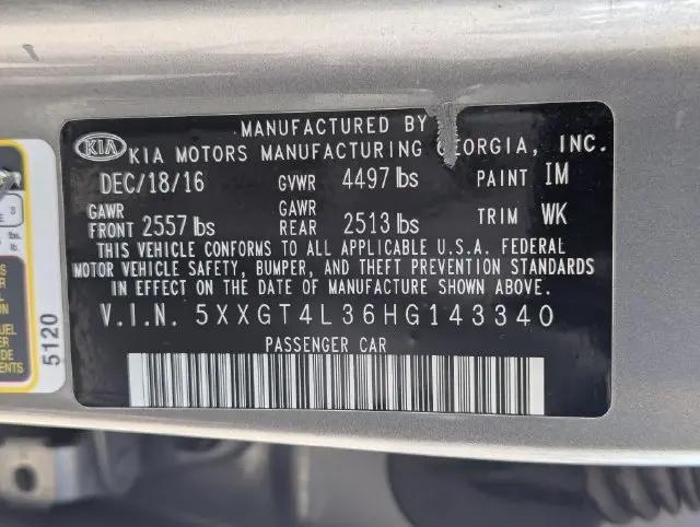 2017 Kia Optima LX