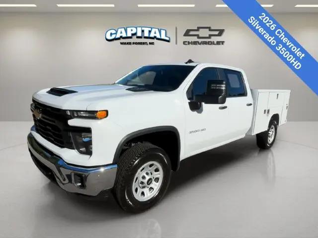 2026 Chevrolet Silverado 3500HD Crew Cab, Long Bed, WT Dual Rear Wheel, RWD for sale in Wake Forest, NC