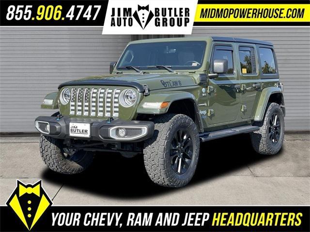 2022 Jeep Wrangler 4xe Unlimited Sahara 4x4 2022 Jeep Wrangler 4xe Unlimited Sahara 4x4