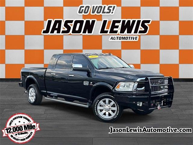 2018 RAM 3500 Laramie Longhorn Mega Cab 4x4 64 Box