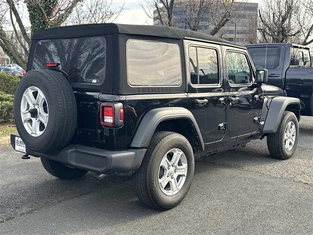 2021 Jeep Wrangler Unlimited Sport S 4x4 2021 Jeep Wrangler Unlimited Sport S 4x4