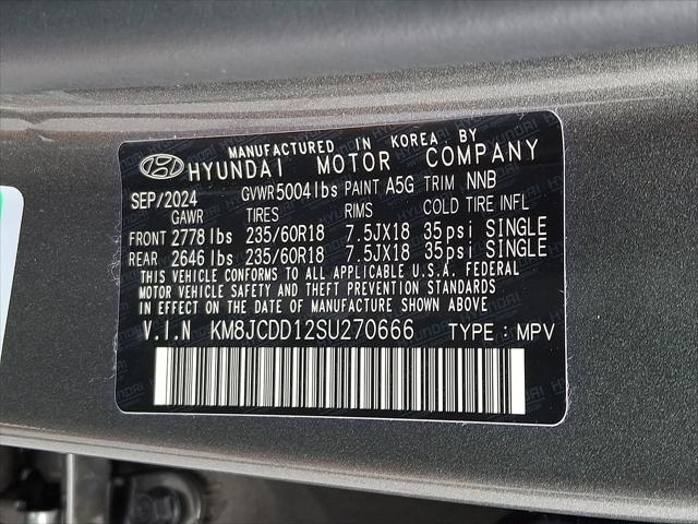 2025 Hyundai Tucson Hybrid SEL Convenience