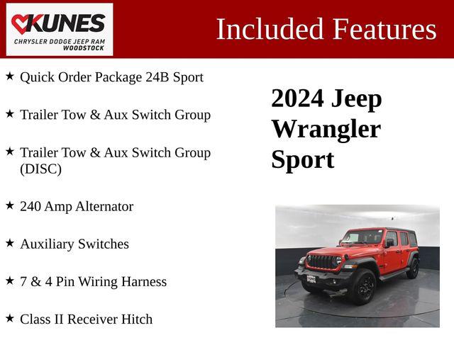 2024 Jeep Wrangler 4-Door Sport 4x4
