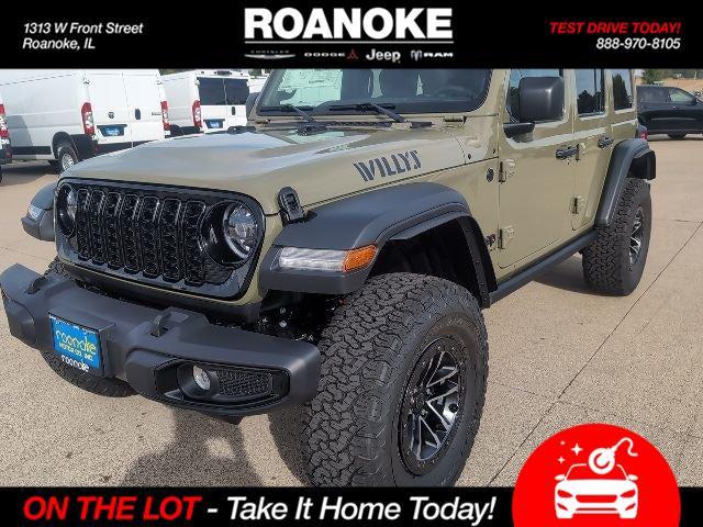 2025 Jeep Wrangler WRANGLER 4-DOOR WILLYS 2025 Jeep Wrangler WRANGLER 4-DOOR WILLYS