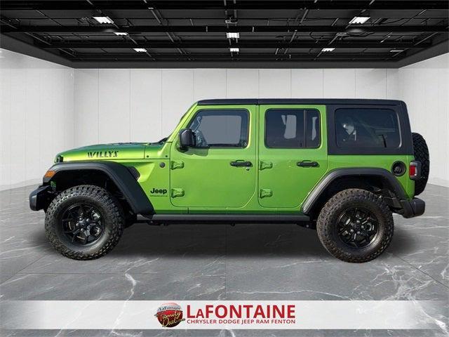 2025 Jeep Wrangler WRANGLER 4-DOOR WILLYS 2025 Jeep Wrangler WRANGLER 4-DOOR WILLYS