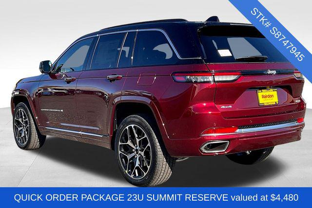 2025 Jeep Grand Cherokee GRAND CHEROKEE SUMMIT RESERVE 4X4 2025 Jeep Grand Cherokee GRAND CHEROKEE SUMMIT RESERVE 4X4