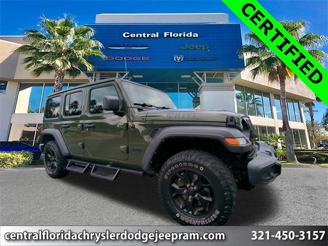 2021 Jeep Wrangler Unlimited Willys 4x4