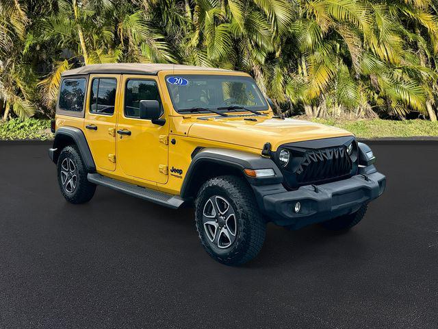 2020 Jeep Wrangler Unlimited Black and Tan 4X4
