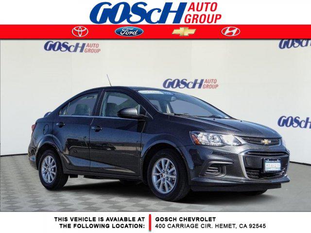 2018 Chevrolet Sonic LT for sale in Hemet, CA