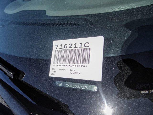 2018 Chevrolet Sonic LT