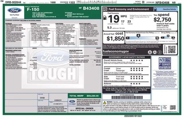 2022 Ford F-150 LARIAT