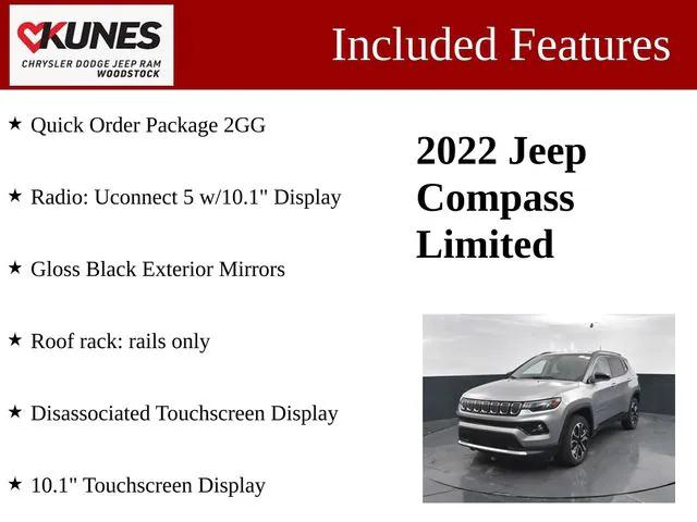 2022 Jeep Compass Limited 4x4 2022 Jeep Compass Limited 4x4