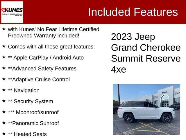 2023 Jeep Grand Cherokee 4xe Summit Reserve 2023 Jeep Grand Cherokee 4xe Summit Reserve