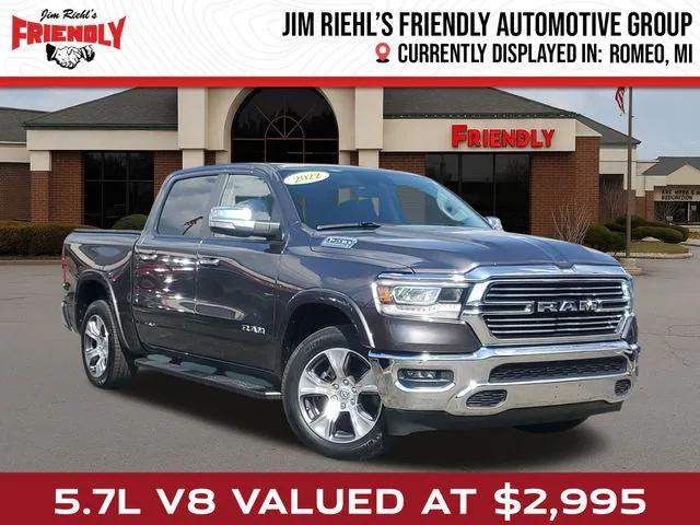 2022 RAM 1500 Laramie Crew Cab 4x4 57 Box 2022 RAM 1500 Laramie Crew Cab 4x4 57 Box