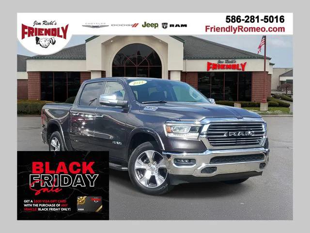 2022 RAM 1500 Laramie Crew Cab 4x4 57 Box 2022 RAM 1500 Laramie Crew Cab 4x4 57 Box