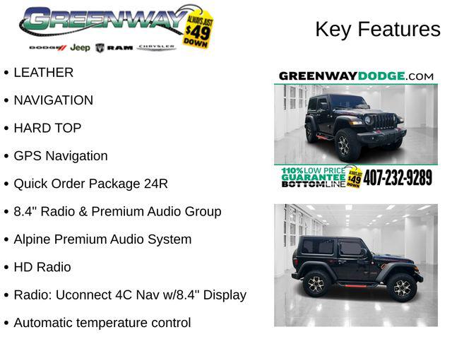 2020 Jeep Wrangler Rubicon 4X4