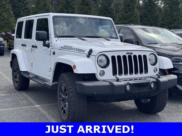 2017 Jeep Wrangler Unlimited Smoky Mountain 4x4