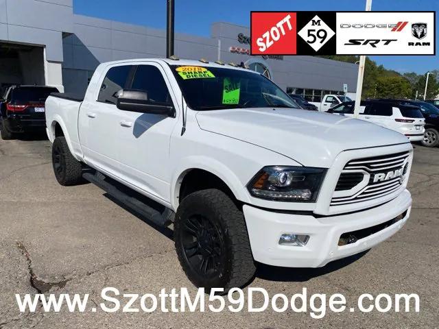 2018 RAM 2500 Laramie Mega Cab 4x4 64 Box 2018 RAM 2500 Laramie Mega Cab 4x4 64 Box