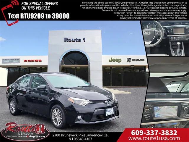 2015 Toyota Corolla LE Plus