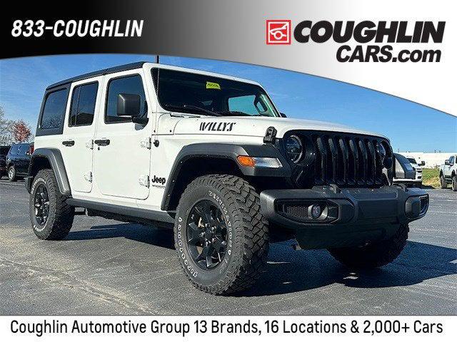 2022 Jeep Wrangler Unlimited Willys 4x4 2022 Jeep Wrangler Unlimited Willys 4x4