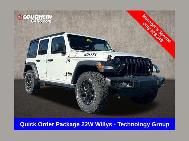 2022 Jeep Wrangler Unlimited Willys 4x4
