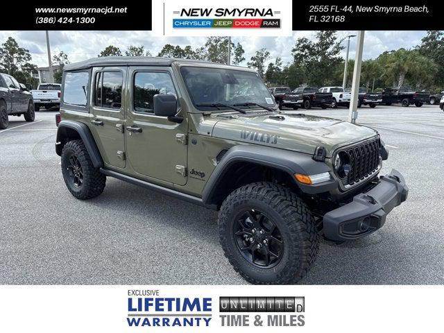 2025 Jeep Wrangler WRANGLER 4-DOOR WILLYS
