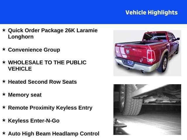 2015 RAM 1500 Laramie Longhorn