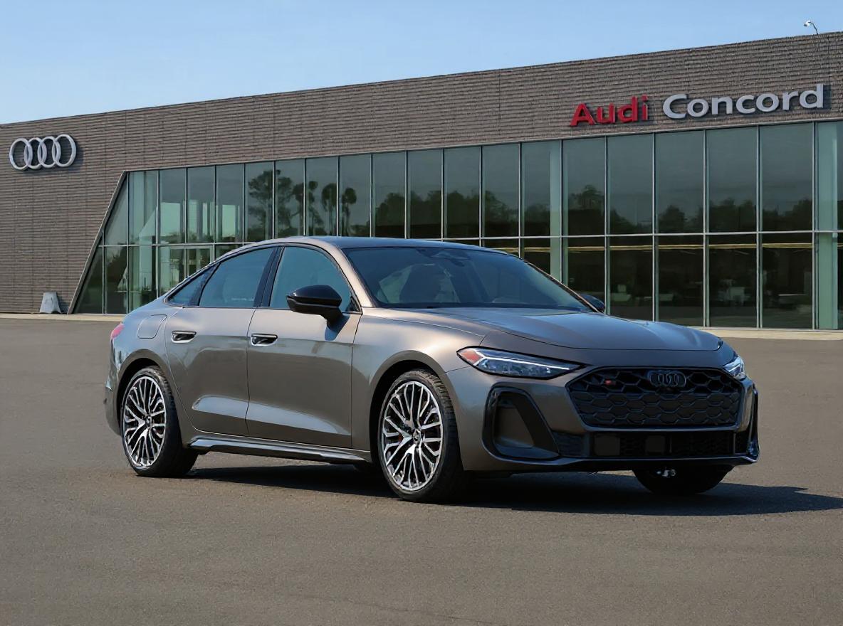 Daytona Gray pearl effect 2025 Audi S5 Sedan All-Wheel Drive Automatic