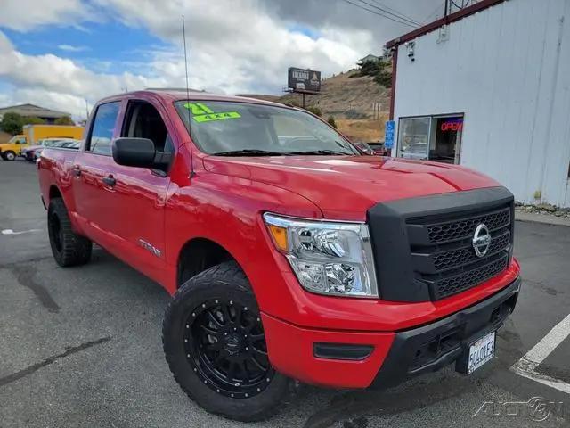2021 Nissan Titan Crew Cab S 4x4 for sale in Lakeport, CA