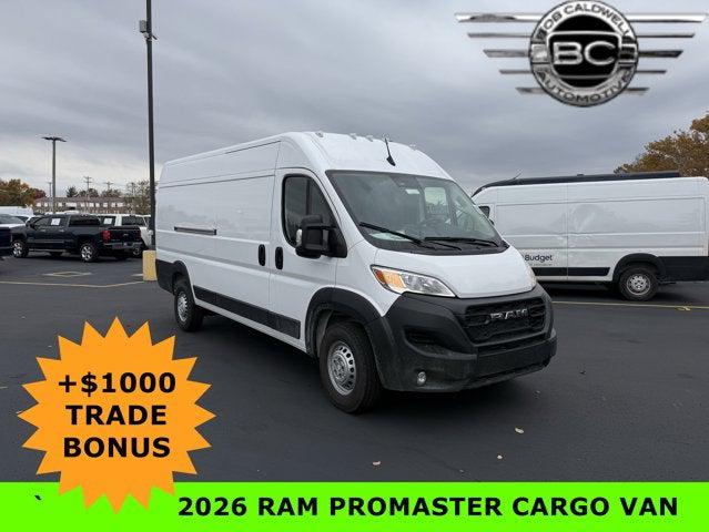 2026 RAM Ram ProMaster RAM PROMASTER 3500 TRADESMAN CARGO VAN HIGH ROOF 159 WB EXT 2026 RAM Ram ProMaster RAM PROMASTER 3500 TRADESMAN CARGO VAN HIGH ROOF 159 WB EXT