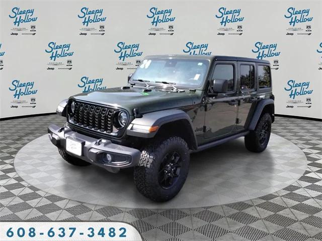 2024 Jeep Wrangler 4-Door Willys 4x4 2024 Jeep Wrangler 4-Door Willys 4x4