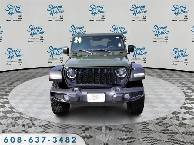 2024 Jeep Wrangler 4-Door Willys 4x4 2024 Jeep Wrangler 4-Door Willys 4x4